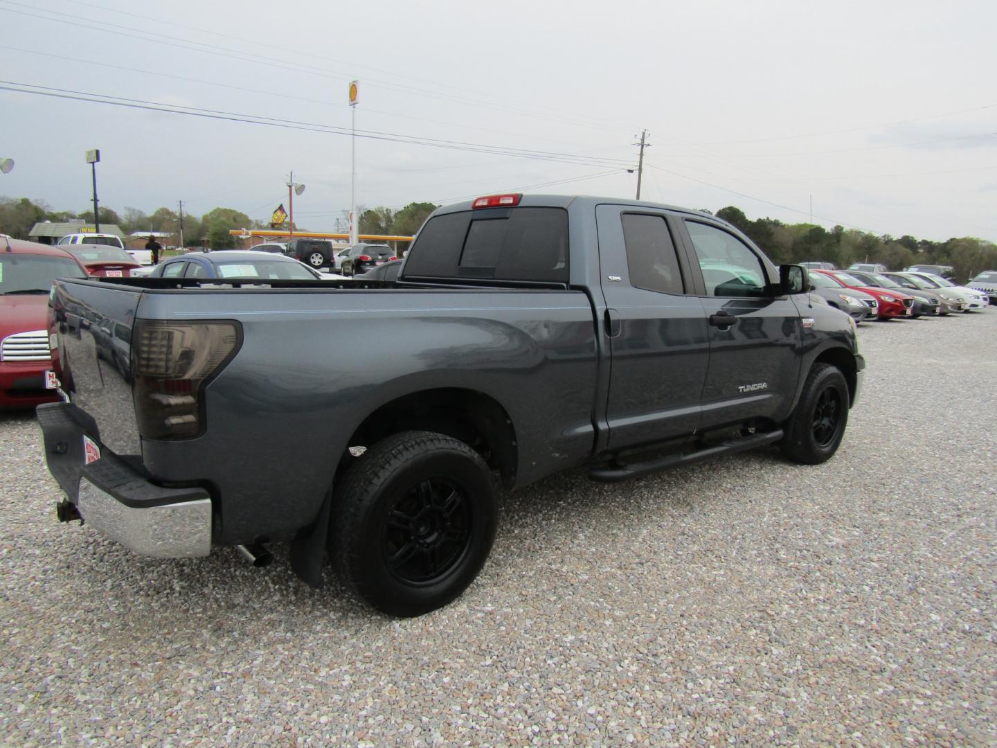 2010 Gray /Gray Toyota Tundra SR5 5.7L Double Cab 2WD (5TFRY5F11AX) with an 5.7L V8 DOHC 32V engine, Automatic transmission, located at 15016 S Hwy 231, Midland City, AL, 36350, (334) 983-3001, 31.306210, -85.495277 - Photo#7